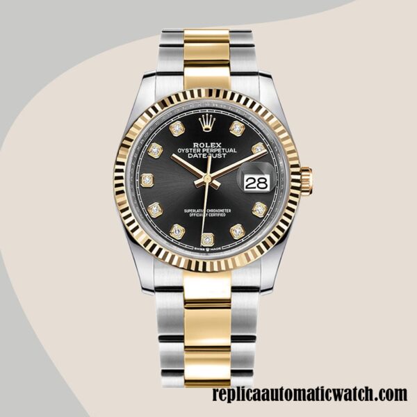 replica automatic Rolex Datejust m126233-0021 Rolex Calibre 2836/2813 Men's / - Image 5