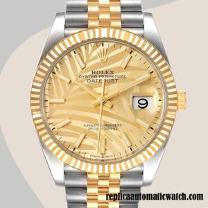 replica automatic Rolex Datejust Men's M126233-0037 Rolex Calibre 2836/2813 Gold Dial