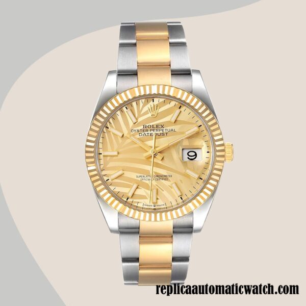 replica automatic Rolex Datejust M126233-0038 Rolex Calibre 2836/2813 Men's Automatic - Image 2
