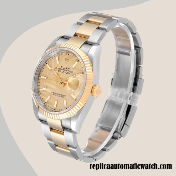 replica automatic Rolex Datejust M126233-0038 Rolex Calibre 2836/2813 Men's Automatic - Image 3