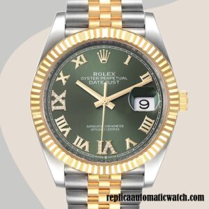 replica automatic Rolex Datejust m126233-0025 Rolex Calibre 2836/2813 Men's Two-tone