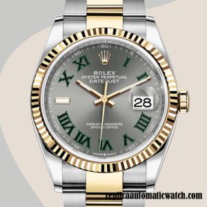 replica automatic Rolex Datejust m126233-0036 Rolex Calibre 2836/2813 Men's Two-tone