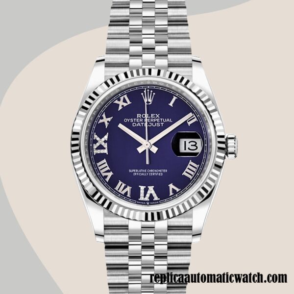 replica automatic Rolex Datejust Rolex Calibre 2836/2813 m126234-0021 Ladies Automatic - Image 2
