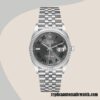 replica automatic Rolex Datejust m126234-0045 Men's Rolex Calibre 2836/2813 Hands Silver-tone - Image 2