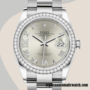 replica automatic Rolex Datejust Ladies Rolex Calibre 2836/2813 m126234-0030 Silver-tone Automatic