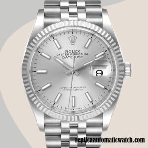 replica automatic Rolex Datejust 126234SSJ Men's Rolex Calibre 2836/2813 Hands and Markers