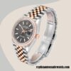 replica automatic Rolex Datejust Men's m126281rbr-0001 Rolex Calibre 2836/2813 Two-tone - Image 3