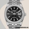 replica automatic Rolex Datejust Ladies Rolex Calibre 2836/2813 m126284rbr-0007 Hands and Markers