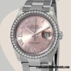 replica automatic Rolex Datejust m126284rbr-0024 Ladies Rolex Calibre 2836/2813  Silver-tone