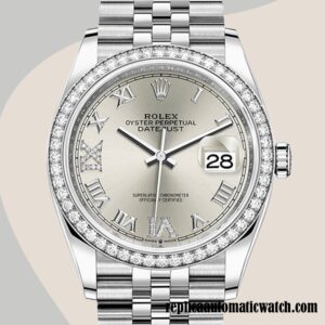 replica automatic Rolex Datejust m126284rbr-0021 Rolex Calibre 2836/2813 Ladies  12mm