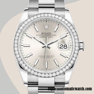 replica automatic Rolex Datejust Rolex Calibre 2836/2813 m126284rbr-0006 Ladies 12mm