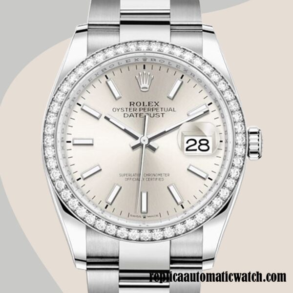 replica automatic Rolex Datejust Rolex Calibre 2836/2813 m126284rbr-0006 Ladies 12mm