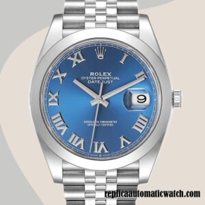replica automatic Rolex Datejust m126300-0018 Rolex Calibre 2836/2813 Men's Blue Dial