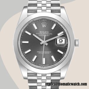 replica automatic Rolex Datejust Men's Rolex Calibre 2836/2813 m126300-0008 12mm Hands and Markers