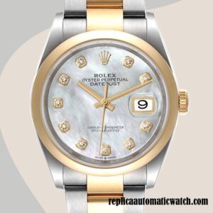 replica automatic Rolex Datejust Rolex Calibre 2836/2813 m126303-0017 Men's Two-tone Automatic