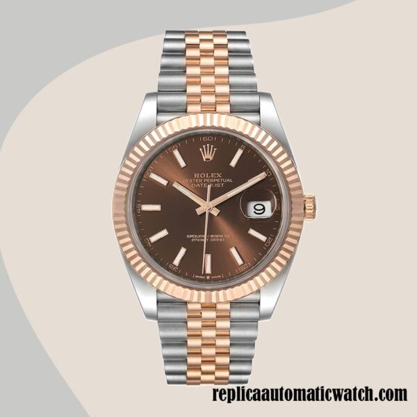 replica automatic Rolex Datejust Men's Rolex Calibre 2836/2813 m126331-0002 Hands and Markers Automatic - Image 2