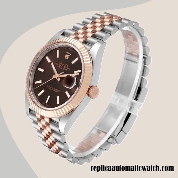 replica automatic Rolex Datejust Men's Rolex Calibre 2836/2813 m126331-0002 Hands and Markers Automatic - Image 3