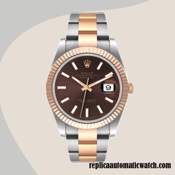 replica automatic Rolex Datejust Men's Rolex Calibre 2836/2813 m126331-0002 Hands and Markers Automatic - Image 5