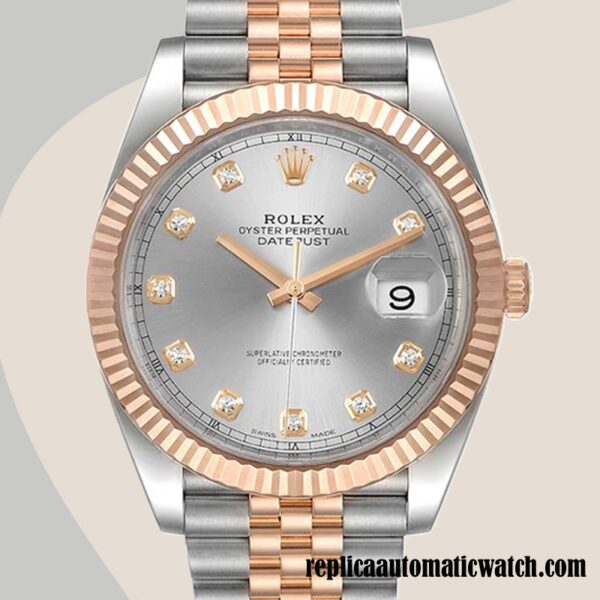 replica automatic Rolex Datejust Men's 126331 Rolex Calibre 2836/2813 Two-tone