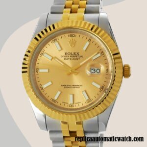 replica automatic Rolex Datejust Men's Rolex Calibre 2836/2813 126333CSJ Hands and Markers