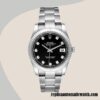 replica automatic Rolex Datejust m126334-0011 Rolex Calibre 2836/2813 Men's Silver-tone - Image 2