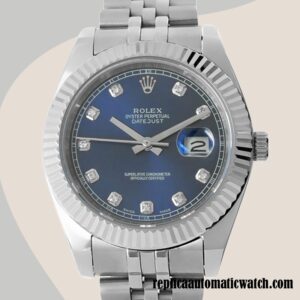 replica automatic Rolex Datejust Men's Rolex Calibre 2836/2813 126334BLDJ Automatic Silver-tone