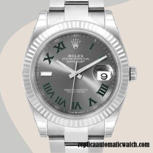 replica automatic Rolex Datejust m126334-0021 Rolex Calibre 2836/2813 Men's Silver-tone