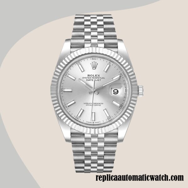 replica automatic Rolex Datejust Rolex Calibre 2836/2813 126334SSJ Men's Automatic - Image 2