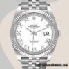 replica automatic Rolex Datejust Rolex Calibre 2836/2813 Men's 126334WRJ  White Dial