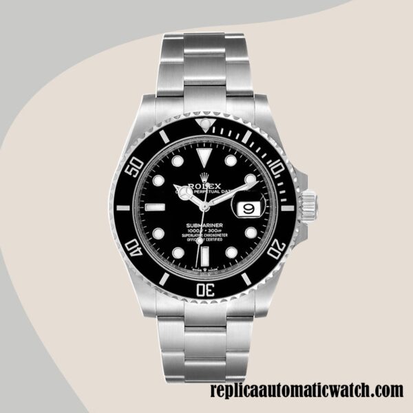 replica automatic Rolex Submariner 126610LN Rolex Calibre 2836/2813 Men's Black Dial Automatic - Image 2