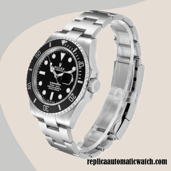replica automatic Rolex Submariner 126610LN Rolex Calibre 2836/2813 Men's Black Dial Automatic - Image 3