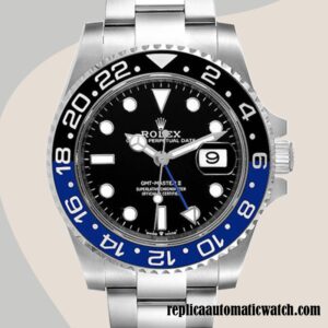 replica automatic Rolex Gmt Master Ii Rolex Calibre 2836/2813 Men's m126710blnr-0003 15mm Black Dial