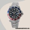 replica automatic Rolex Gmt Master Ii m126710blro-0002 Men's Rolex Calibre 2836/2813 Silver-tone Hands and Markers - Image 2