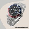 replica automatic Rolex Gmt Master Ii m126710blro-0002 Men's Rolex Calibre 2836/2813 Silver-tone Hands and Markers - Image 3