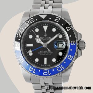 replica automatic Rolex Gmt Master Ii Men's m126710blnr-0002 Rolex Calibre 2836/2813 Black Dial