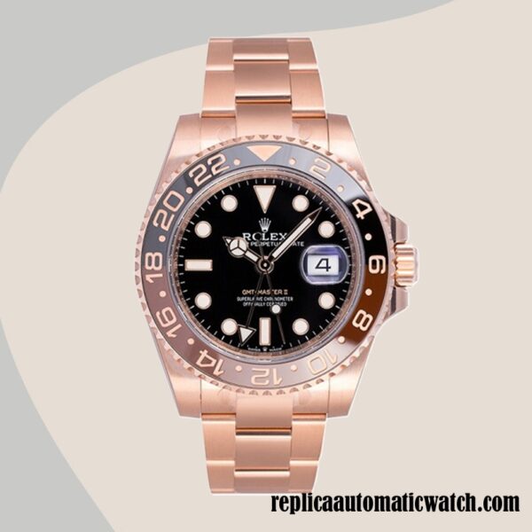 replica automatic Rolex GMT-Master Men's Rolex Calibre 2836/2813 m126715chnr-0001 Automatic - Image 2