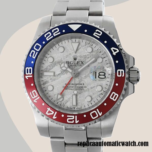 replica automatic Rolex Gmt Master Ii Rolex Calibre 2836/2813 m126719blro-0002 Men's Hands and Markers