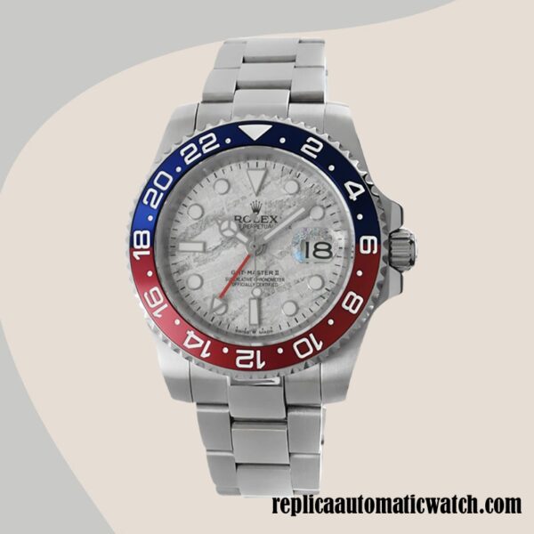 replica automatic Rolex Gmt Master Ii Rolex Calibre 2836/2813 m126719blro-0002 Men's Hands and Markers - Image 2