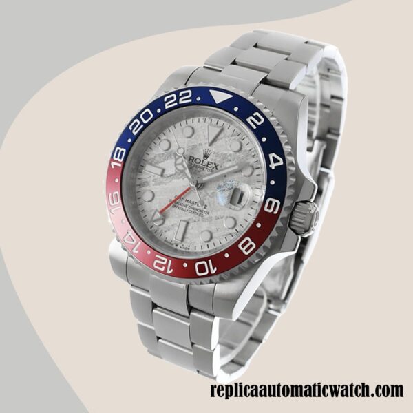 replica automatic Rolex Gmt Master Ii Rolex Calibre 2836/2813 m126719blro-0002 Men's Hands and Markers - Image 3