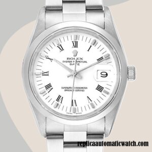 replica automatic Rolex Oyster Perpetual Date Rolex Calibre 2813 Men's 15000 Silver-tone