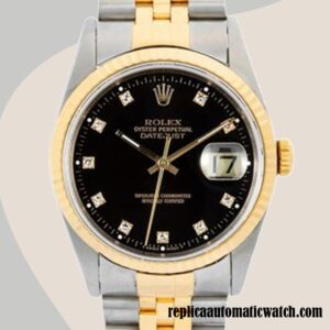 replica automatic Rolex Datejust 16233BKDJ Rolex Calibre 2836/2813 Men's