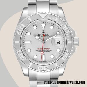 replica automatic Rolex Yacht-master Men's Rolex Calibre 2836/2813 16622SSO 15mm Silver-tone