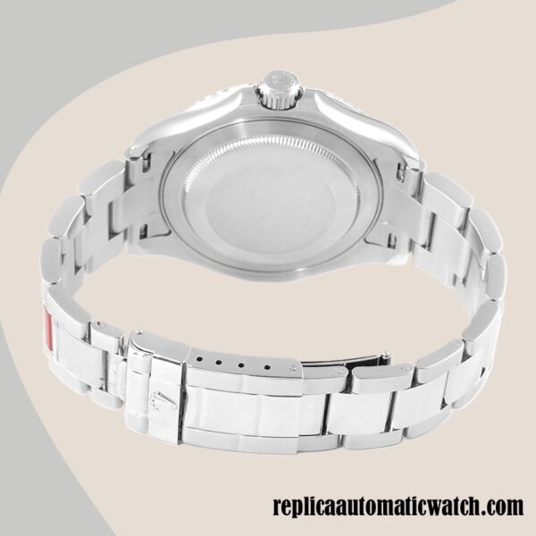replica automatic Rolex Yacht-master Men's Rolex Calibre 2836/2813 16622SSO 15mm Silver-tone - Image 4