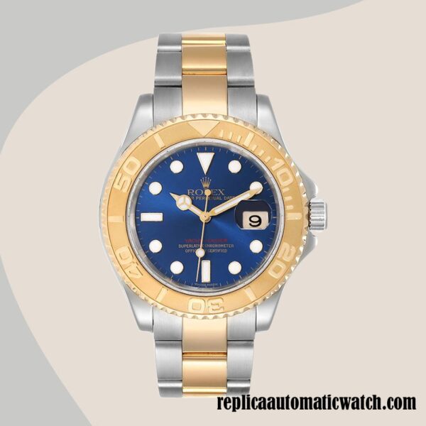 replica automatic Rolex Yacht-master Rolex Calibre 2836/2813 16623BLSO Men's 15mm Hands and Markers - Image 2