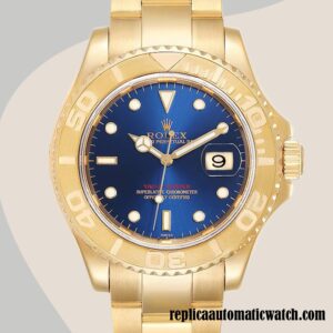 replica automatic Rolex Yacht-master 16628BLSO Rolex Calibre 2836/2813 Men's Gold-tone Automatic