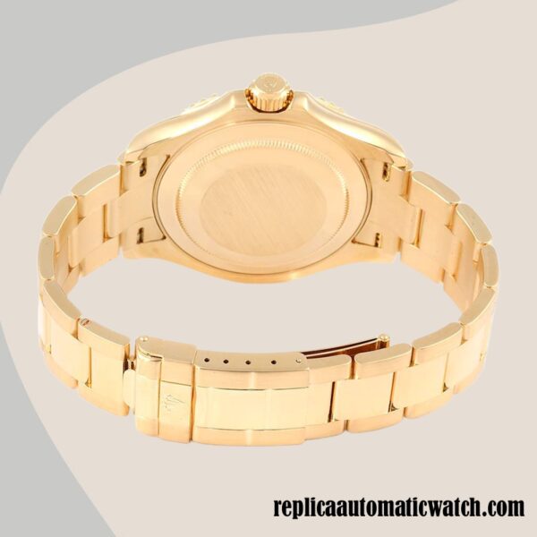 replica automatic Rolex Yacht-master Rolex Calibre 2836/2813 16628WSO Men's Gold-tone - Image 4