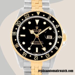 replica automatic Rolex Gmt Master Asian Movement 16713BKSJ-1 Men's Automatic