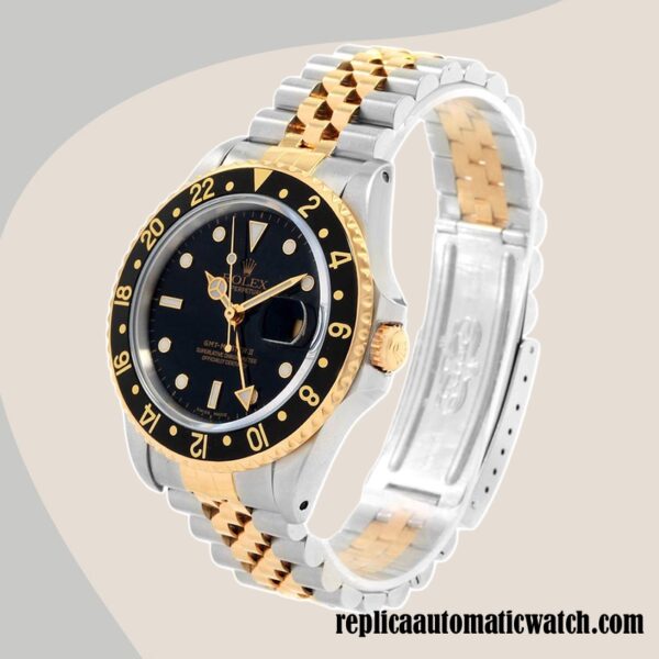 replica automatic Rolex Gmt Master Asian Movement 16713BKSJ-1 Men's Automatic - Image 3