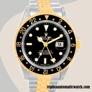 replica automatic Rolex Gmt Master 16713BKSJ Asian Movement Men's 15mm