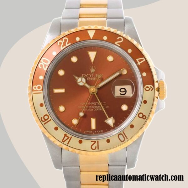 replica automatic Rolex Gmt Master Men's Asian Movement 16713BNSO Automatic